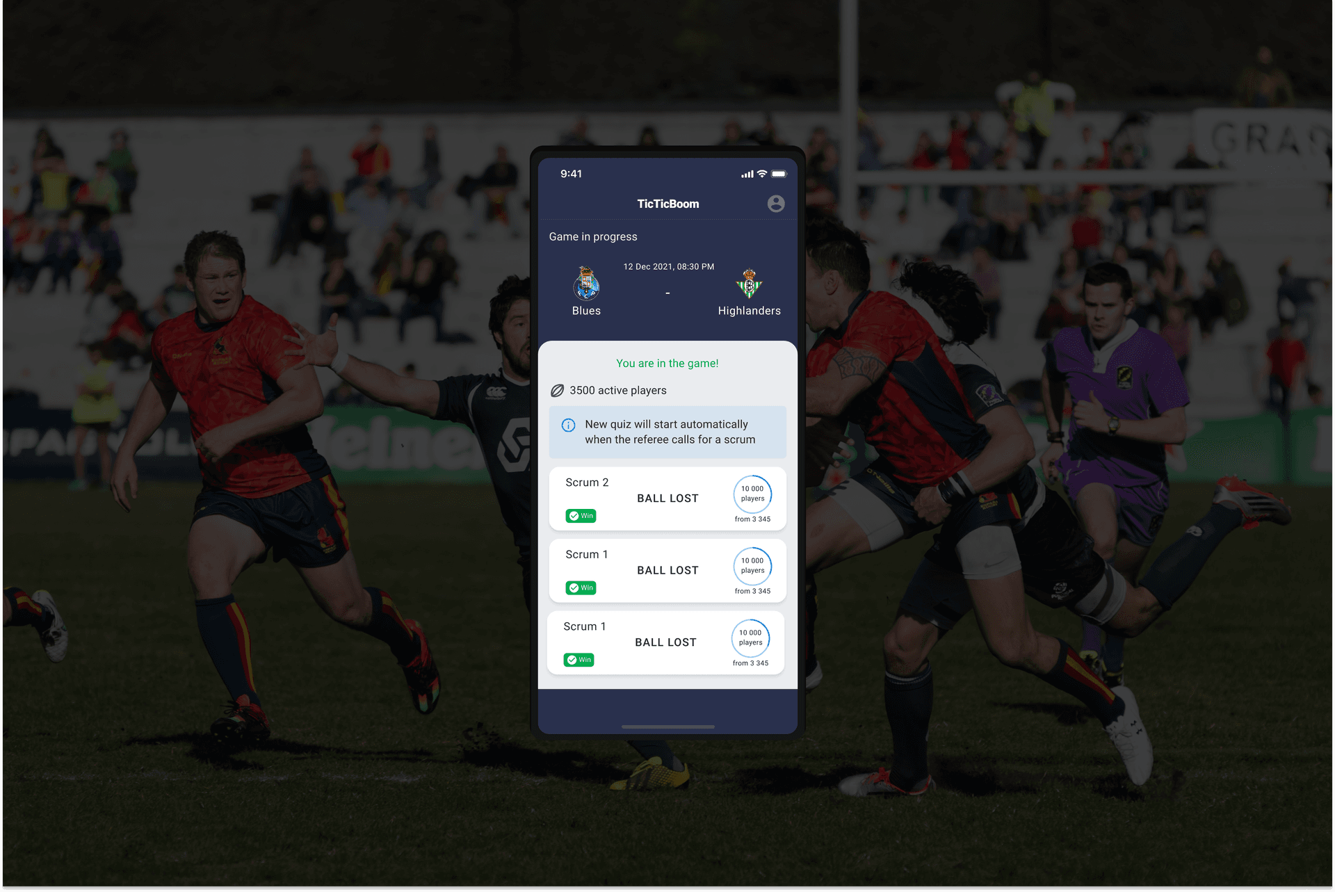 Rugby Score Tracker – Flutter MVP for the New Zealand Market